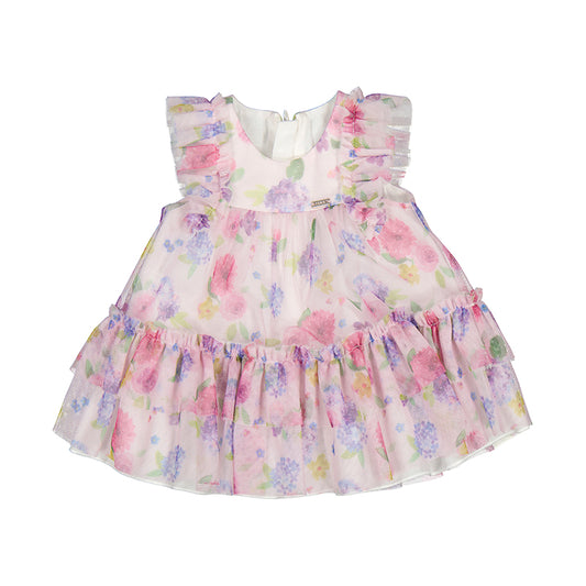 Lullaby ro Tulle printed dress