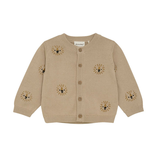 Oxford Tan Lion Cardigan