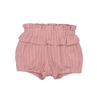 Pink Ruffled Shorts