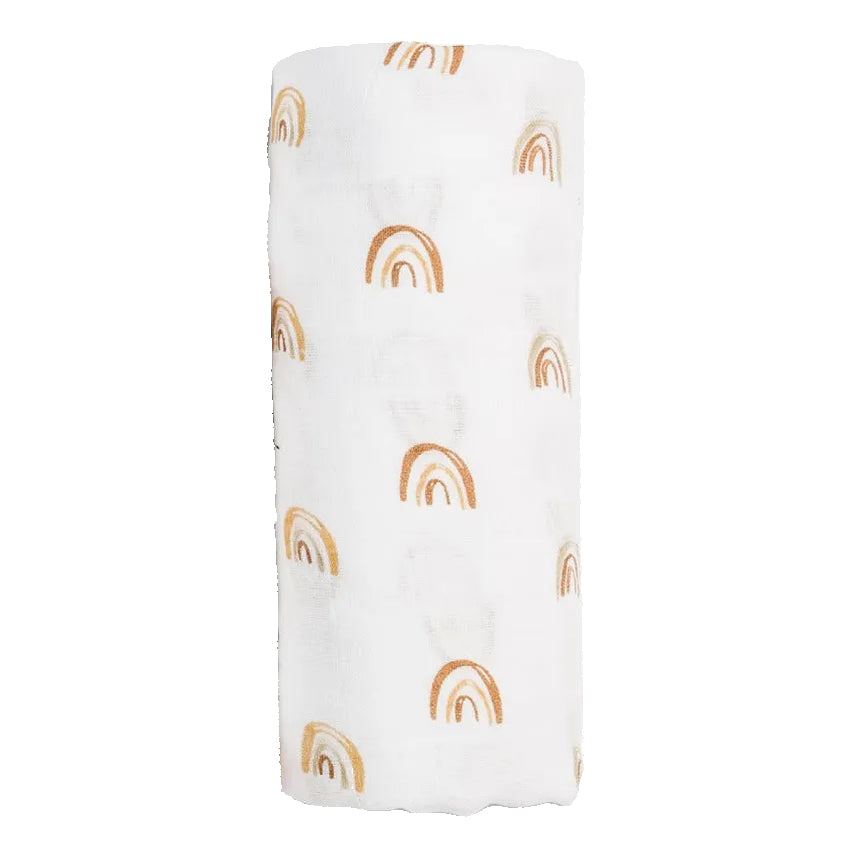 Lulujo Cotton Swaddle - Rainbows