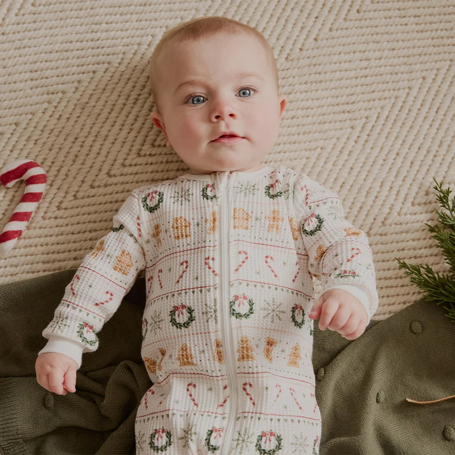 Holiday Treats Thermal Footed Sleeper