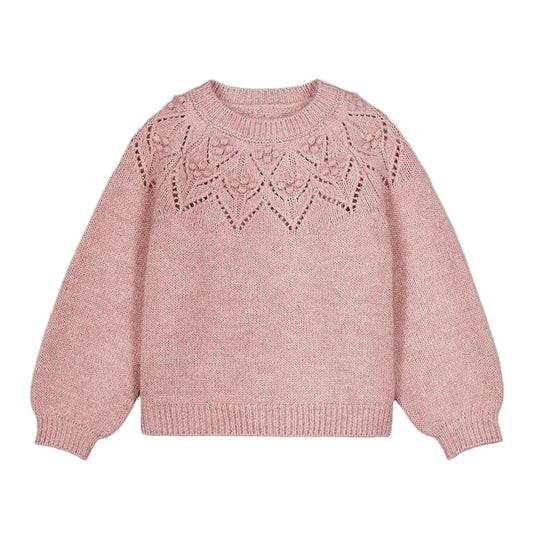Pastel Mix Openwork Details Sweater
