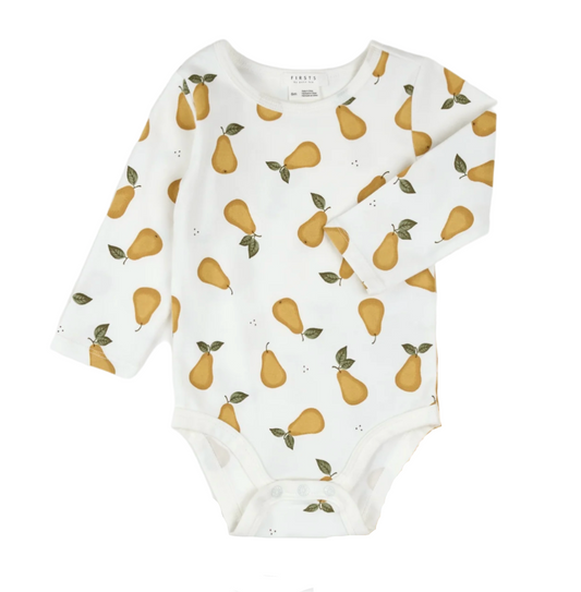 Pear Print Onesie
