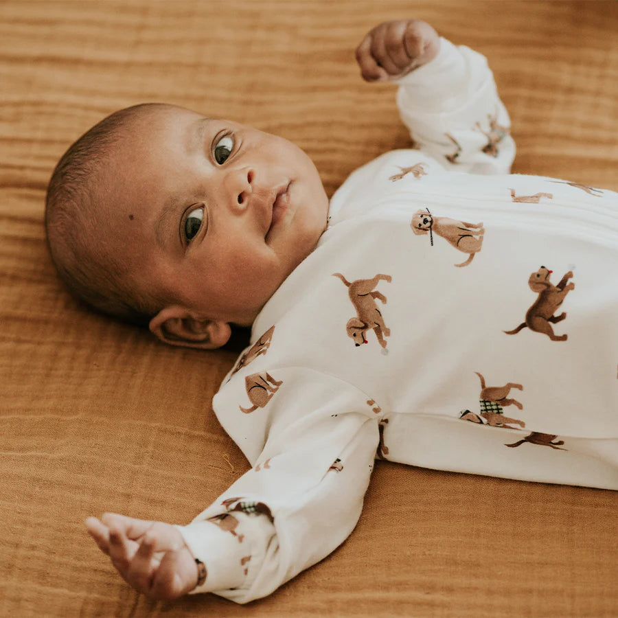 Golfing Pups Footed Sleeper