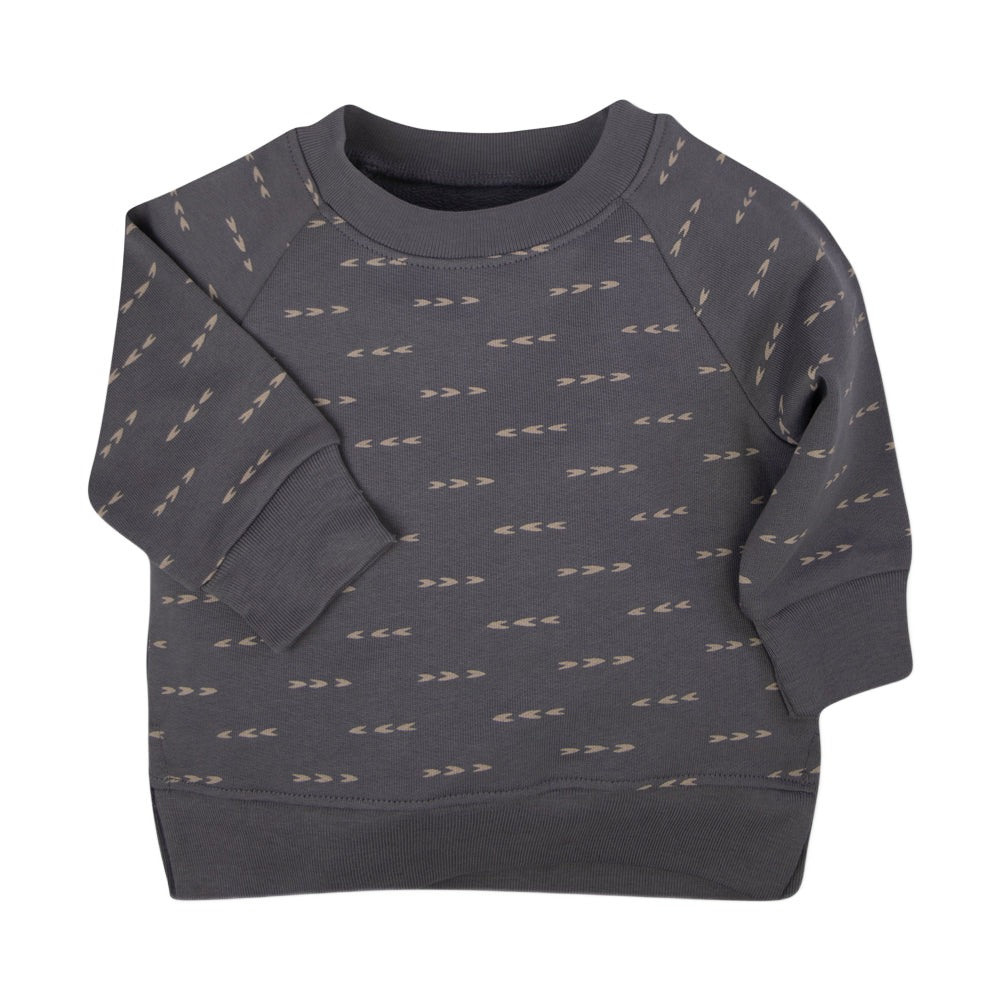 Charcoal Pullover AOP