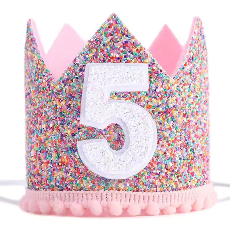 Confetti Birthday Crown