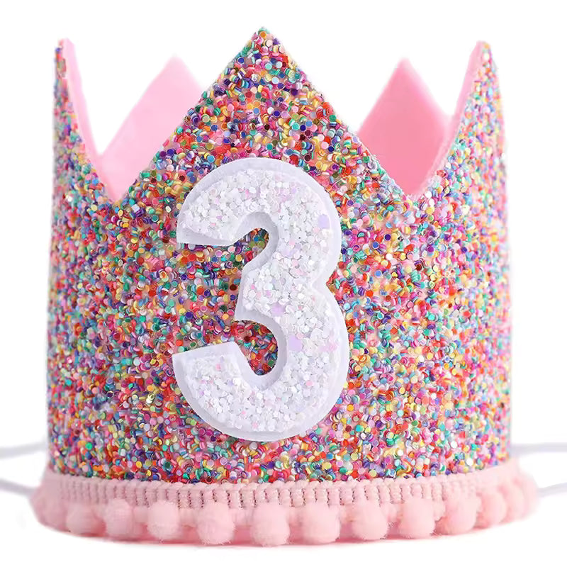 Confetti Birthday Crown
