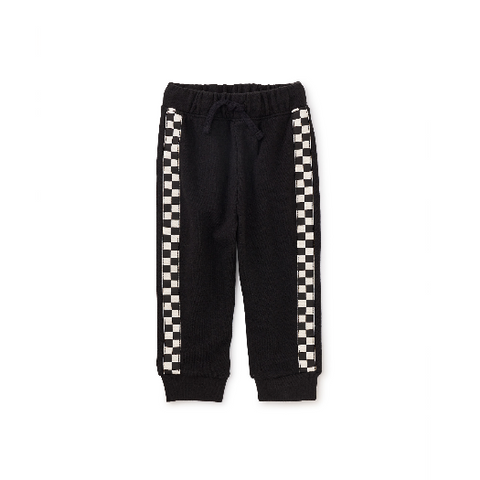 Stripe-Out Baby Joggers: Jet Black
