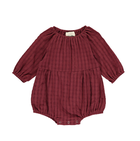 Daisy Bubble: Burgundy