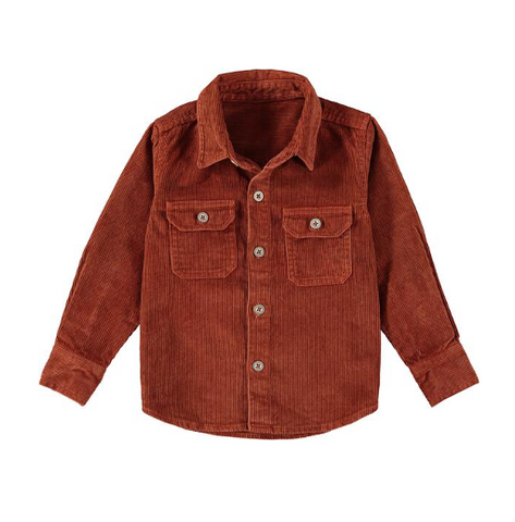 Patch pocket shirt: Grey, Brown and Beige