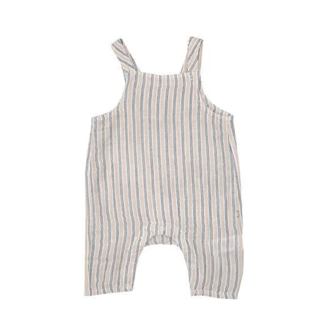 French Stripe Organic Cotton French Terry Romper