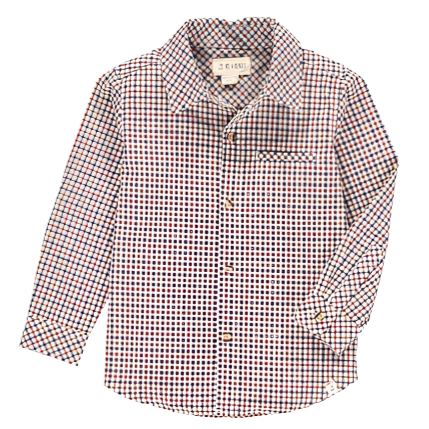 Atwood Woven shirt: Brown Plaid