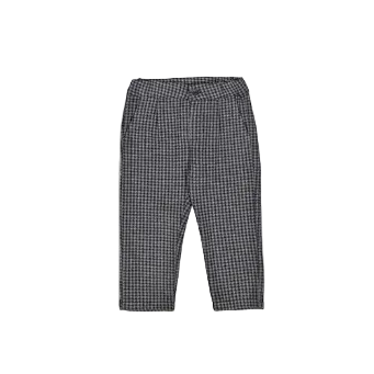 Heather Grey Checkered Pants