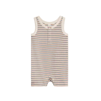Nile Romper - Voyage Stripe / Sea + Ridge