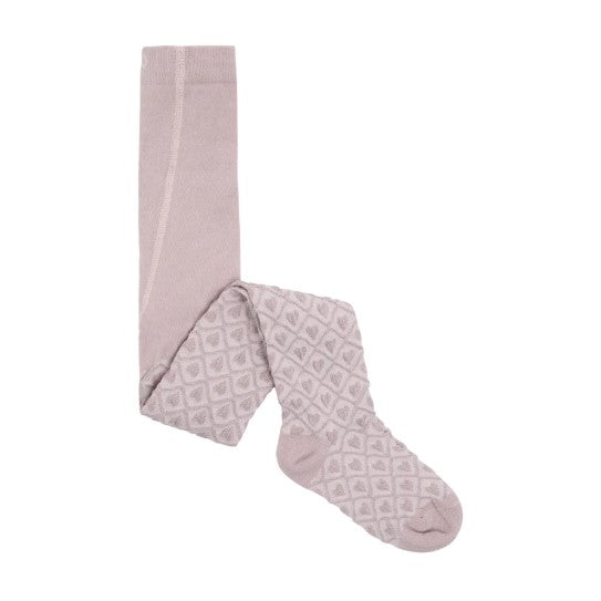 Light Huckleberry Heart Stockings