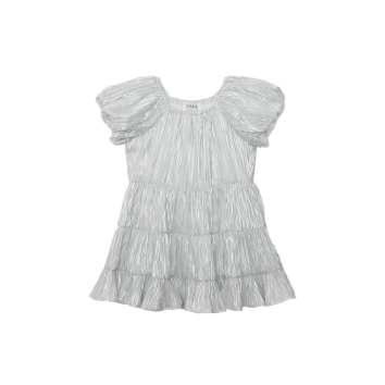 Sparkle and Spin Silver Dress