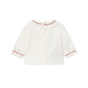 Cherry Plaid Ruffled Skirt & Top Set