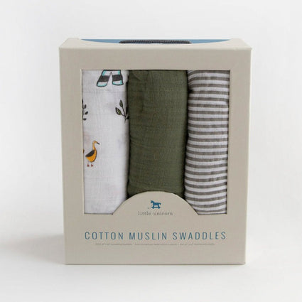 Forest Friends 2 Swaddle Set