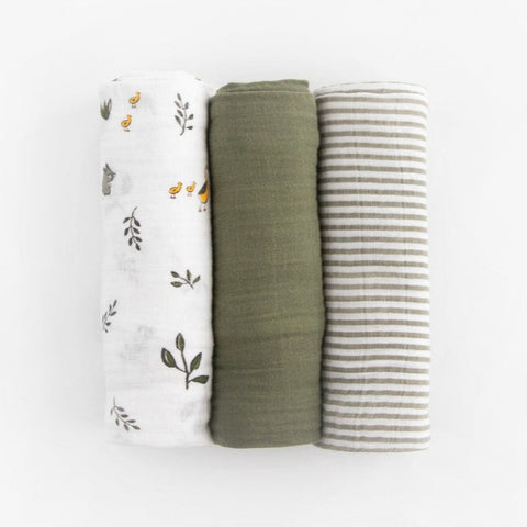 Forest Friends 2 Swaddle Set