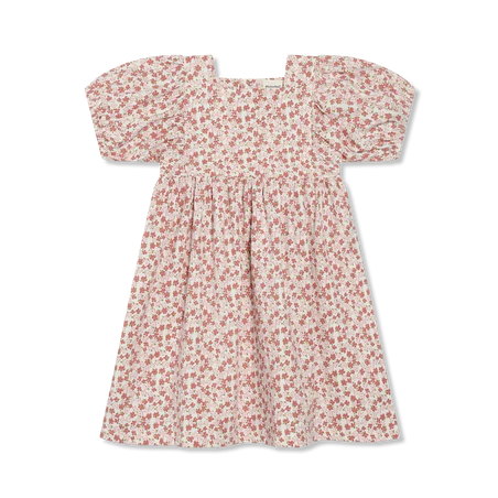 Vanilla Ice Floral Puff Sleeve Dress