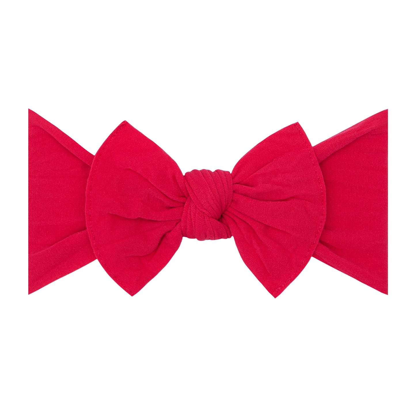 Cherry Red Knot Headband