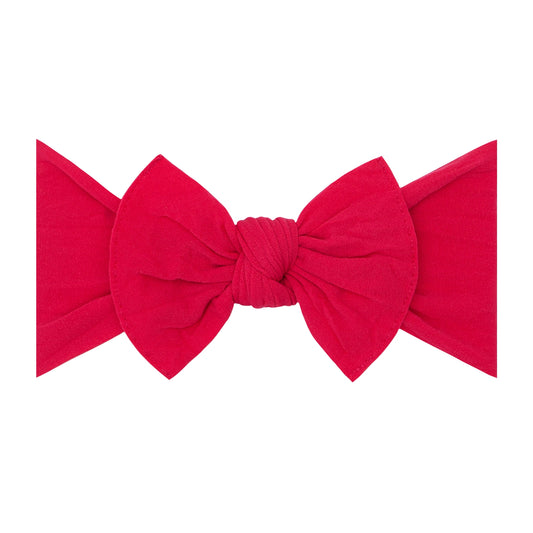 Cherry Red Knot Headband
