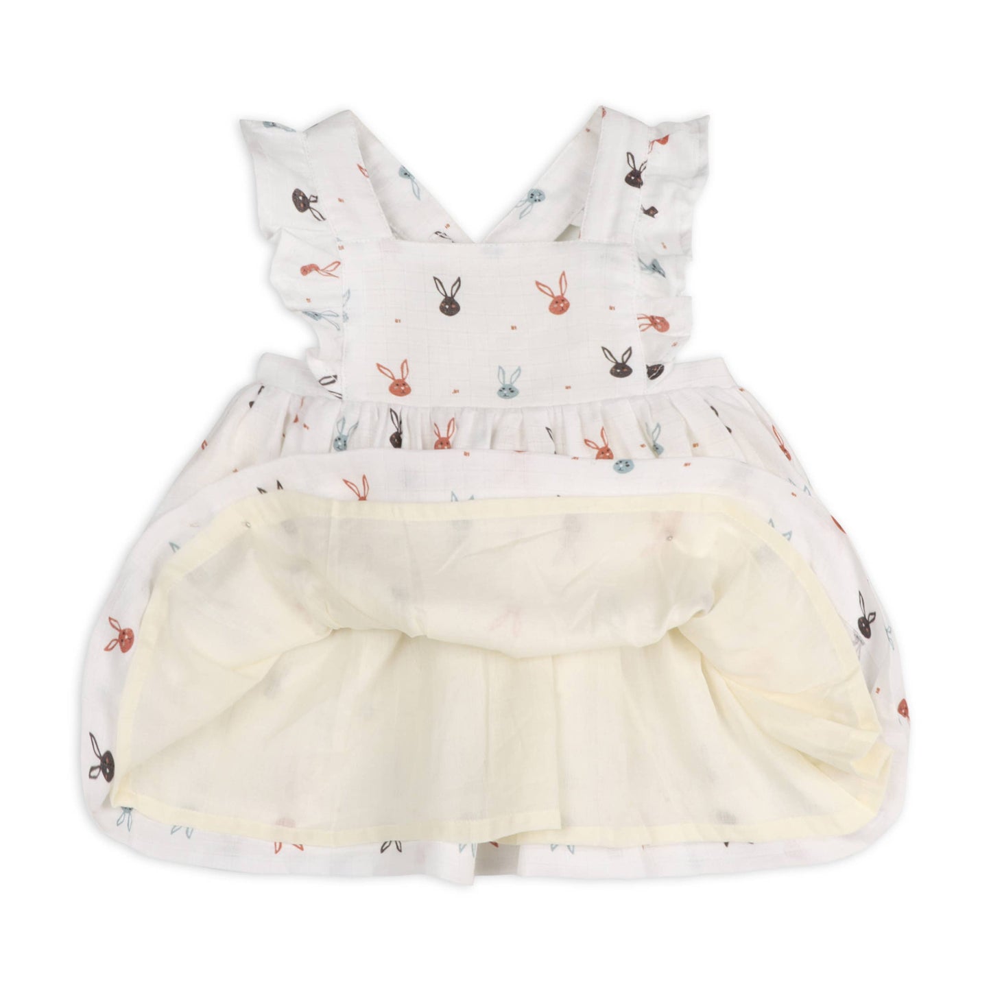 Mini Bunnies Baby Dress + Bloomer (Organic Muslin)