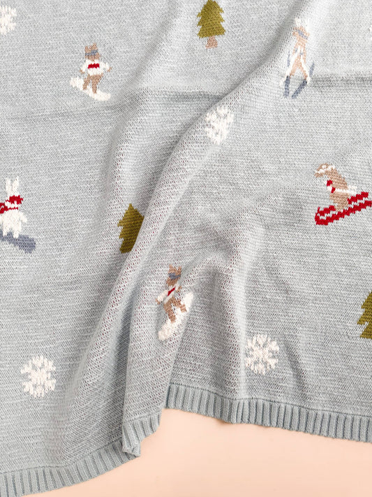 Organic Ski & Snowboard Baby Blanket