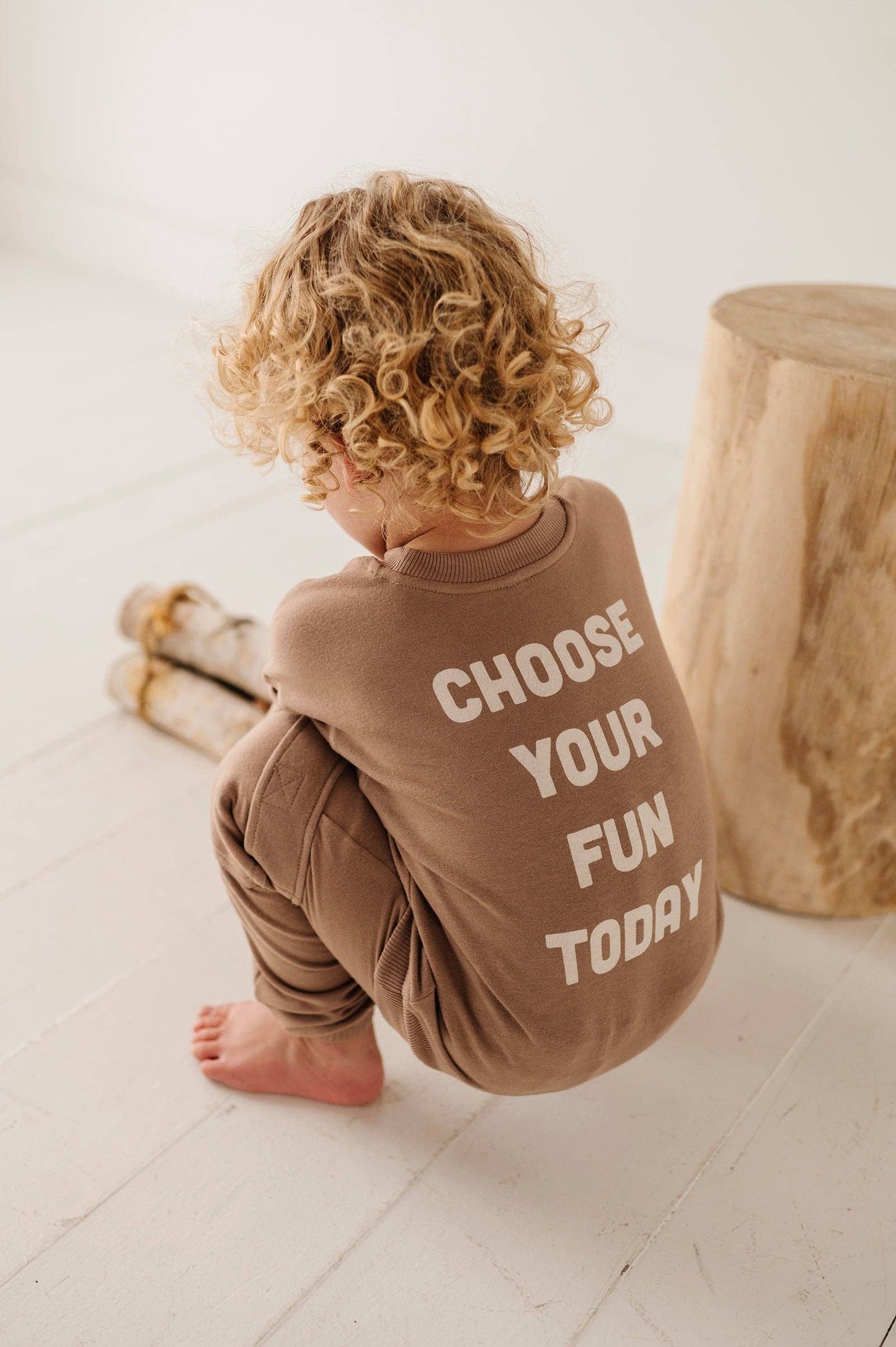 Bamboo Boxy Sweatshirt - Choose Your Fun