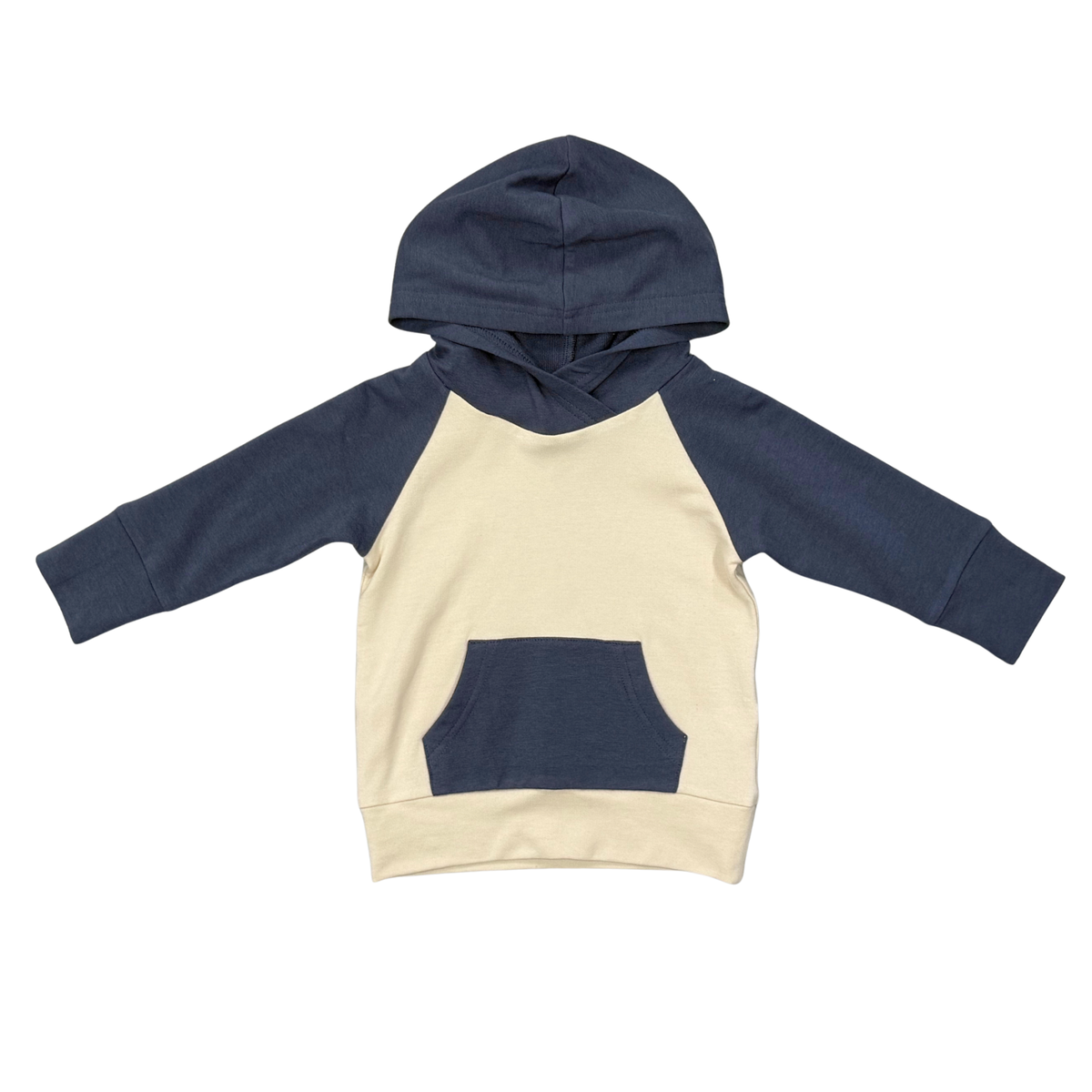 Nightfall Blue Raglan Hoodie