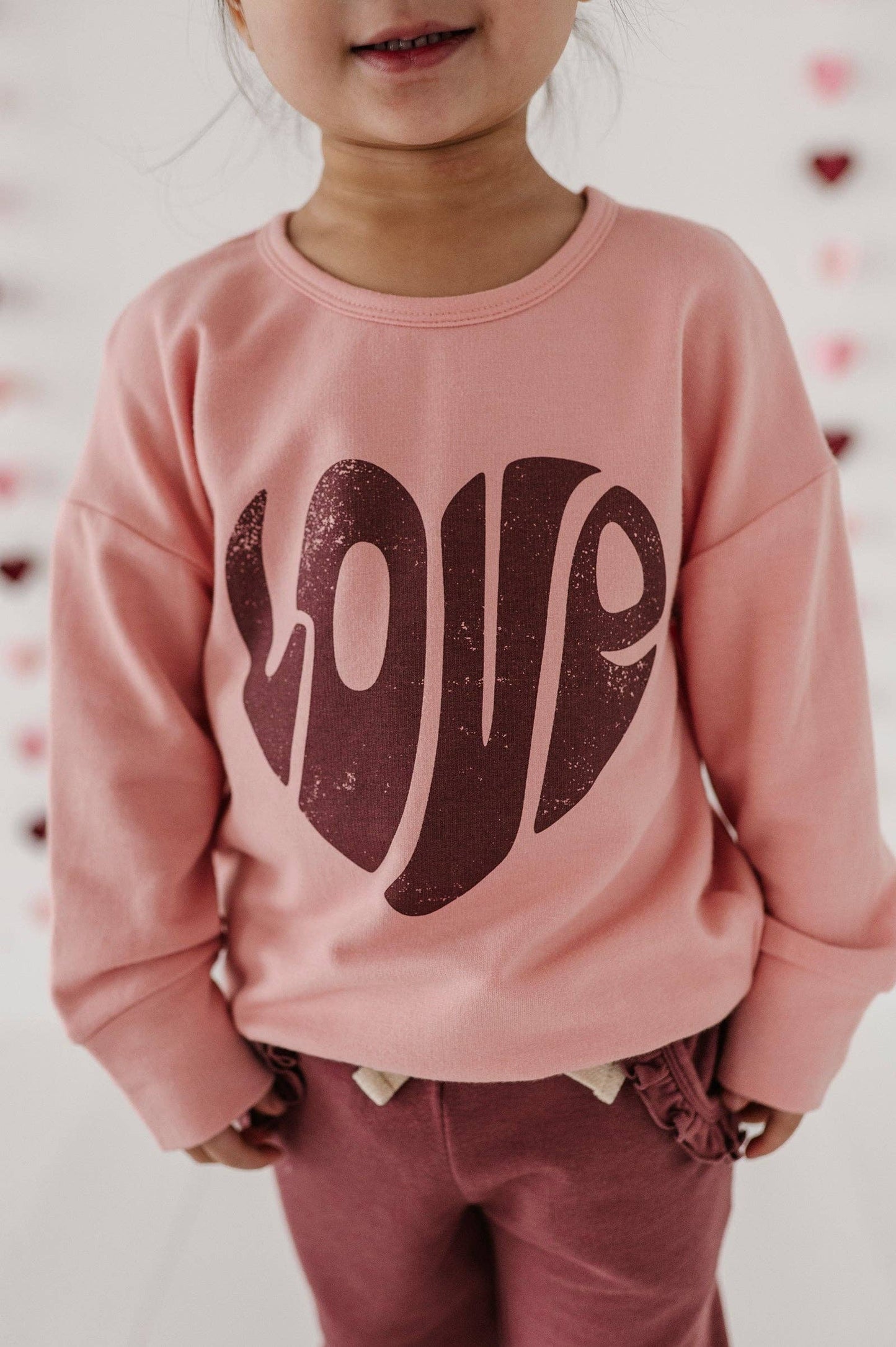 Love Drop-Shoulder Pullover