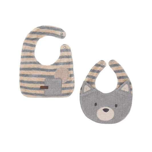 Granite Striped Waterproof Bib