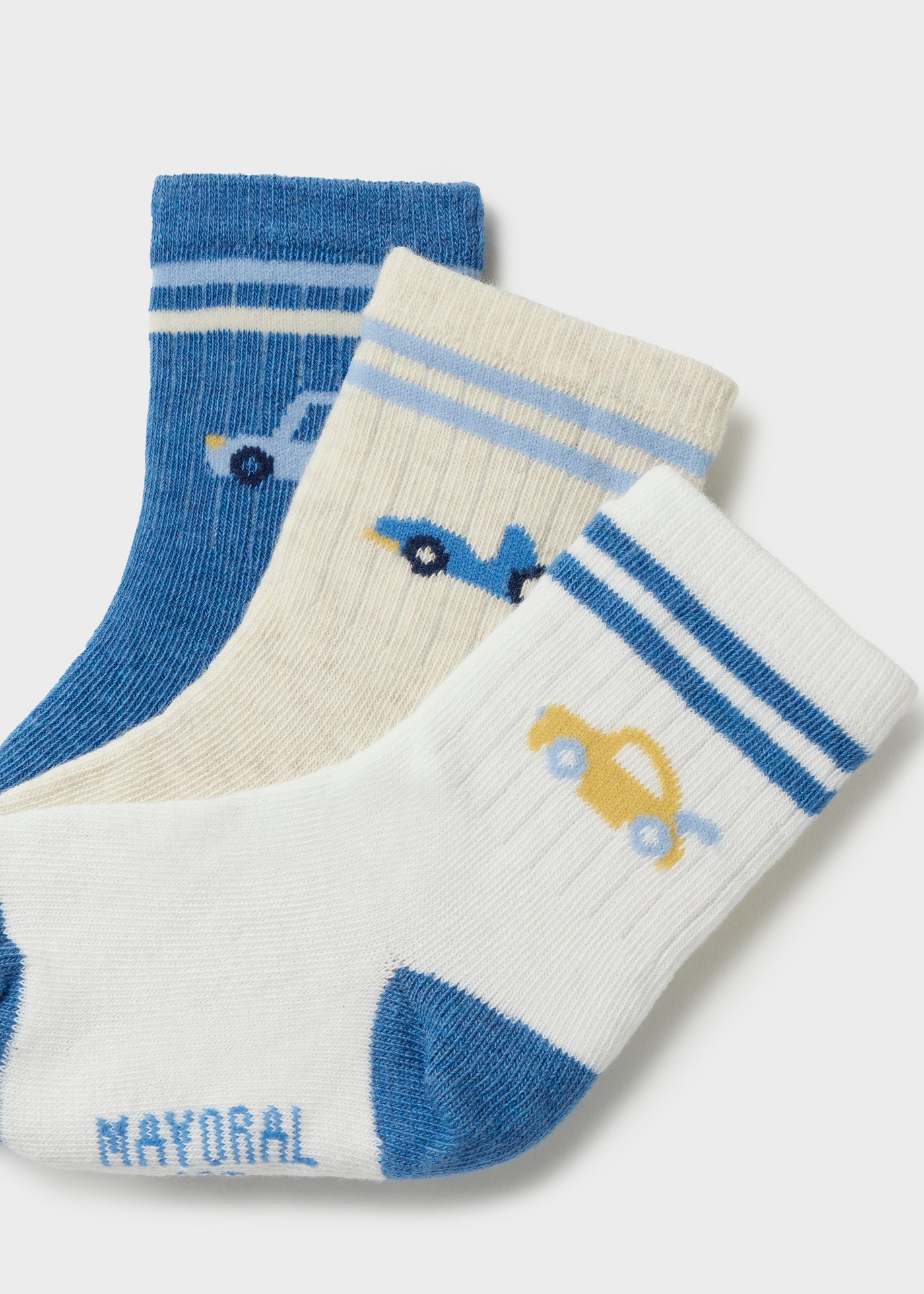 Baby 3-Pack Striped Socks