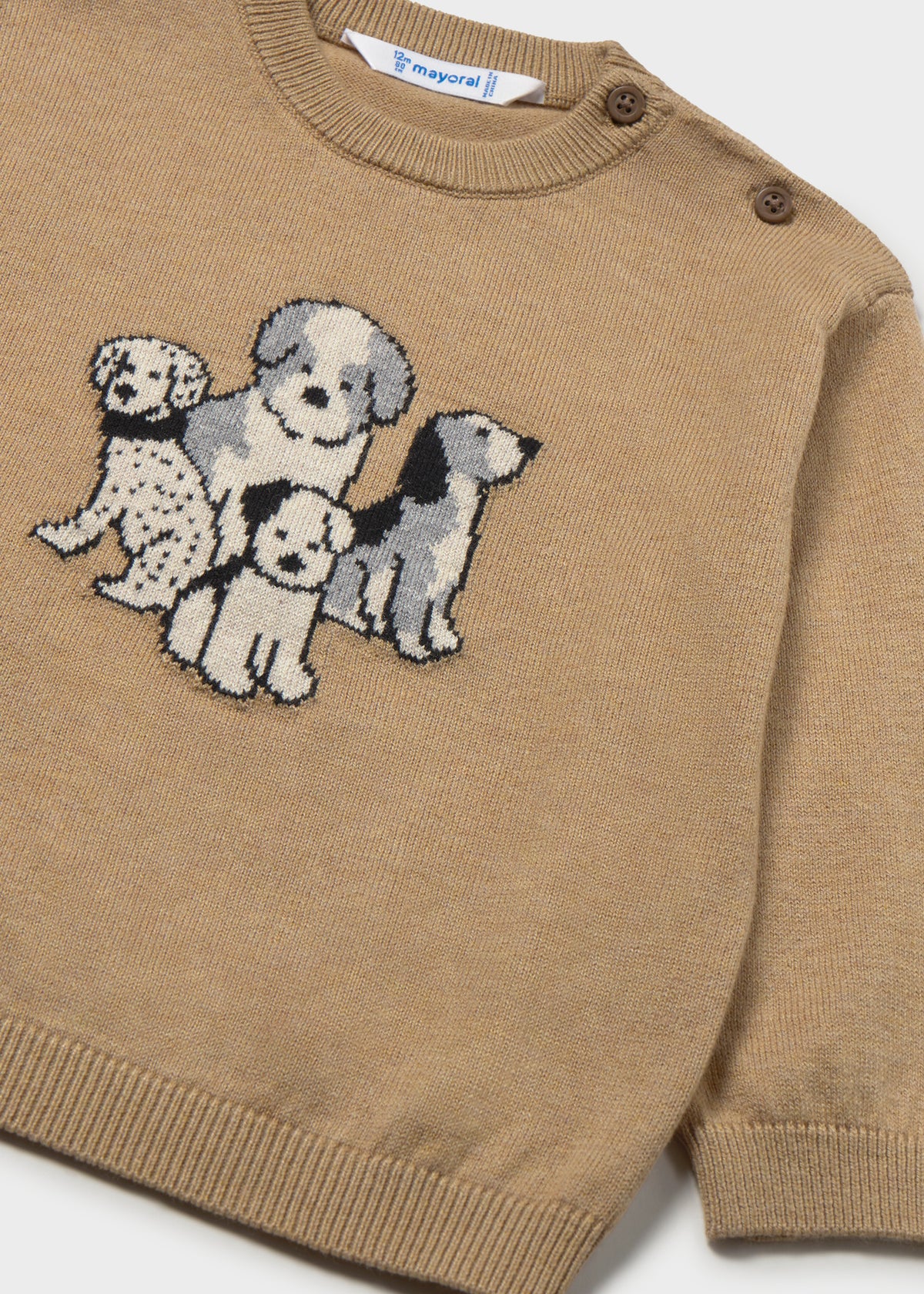 Baby Animal Intarsia Sweater