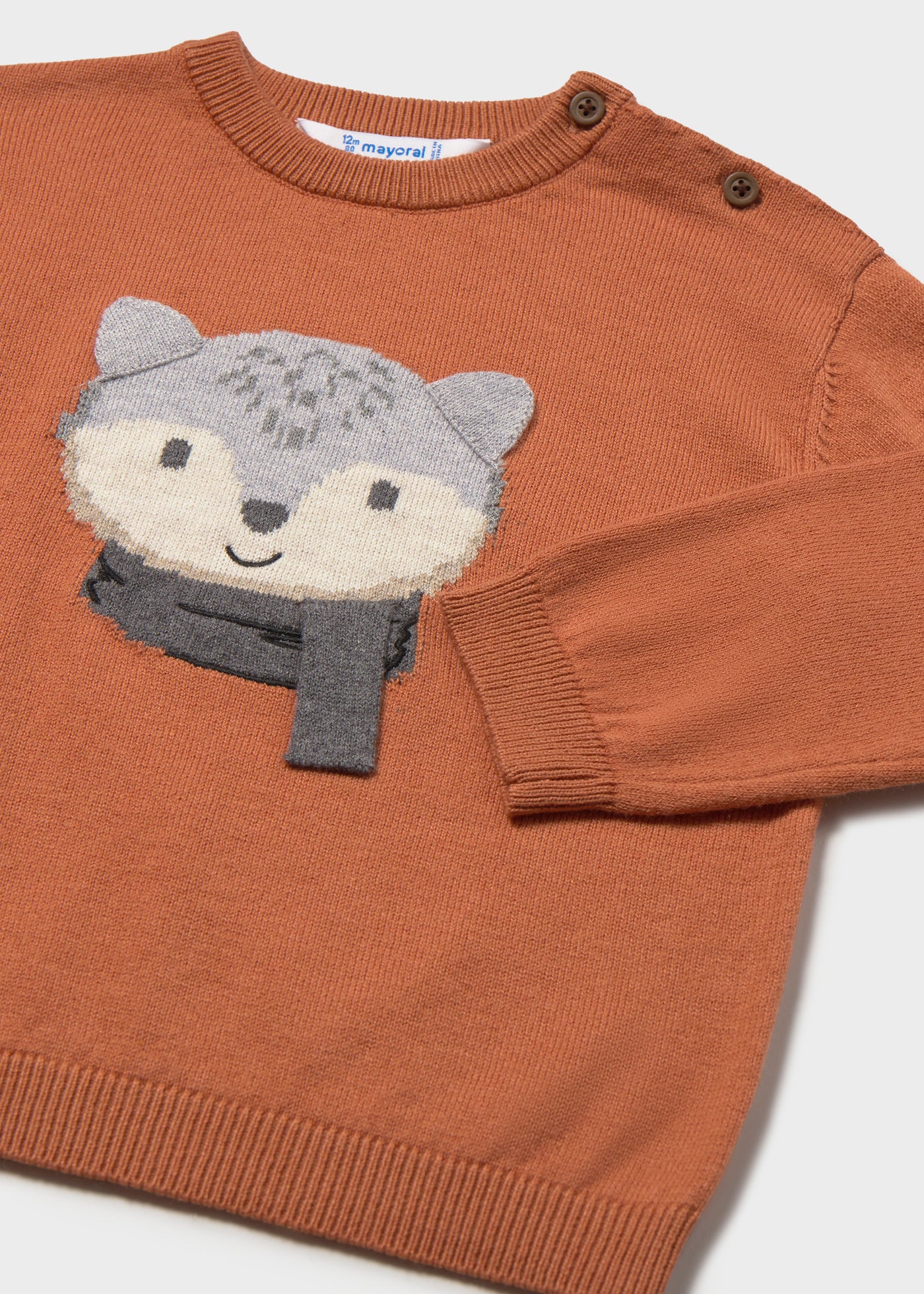 Baby Animal Intarsia Sweater
