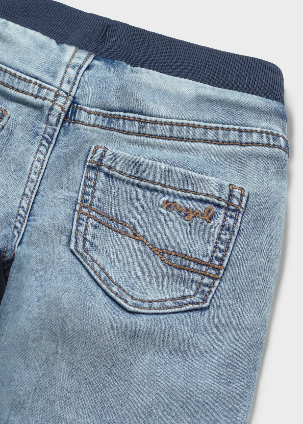 Baby Denim Jogger Pants