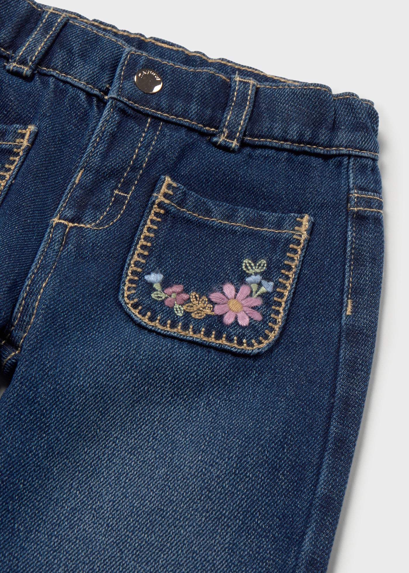 Baby Denim Pants With Pockets