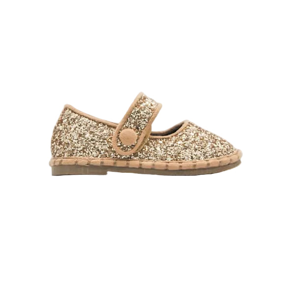 Gold Glitter Mary Jane- baby