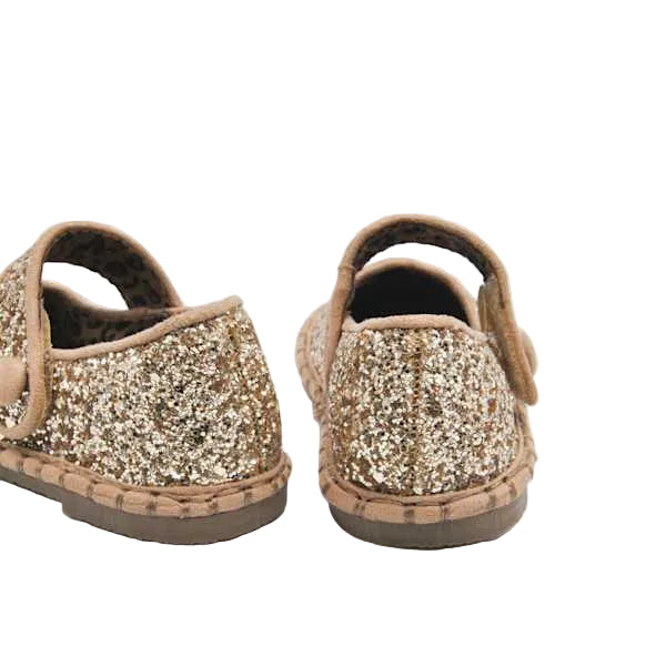 Gold Glitter Mary Jane- baby