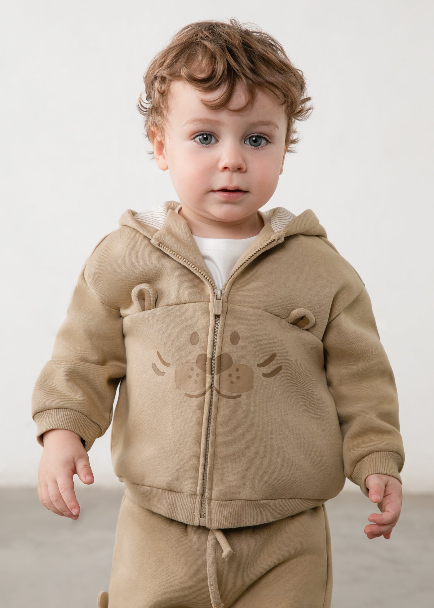 Baby Interactive Animal Zip-Up Sweatshirt