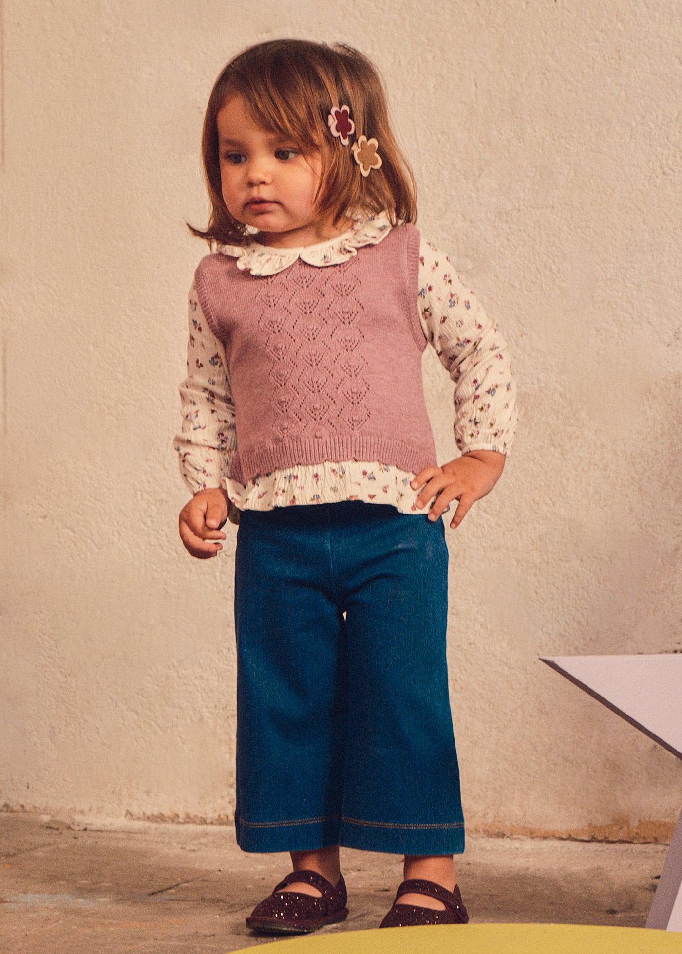 Baby Pants And Top Set Violet Mix