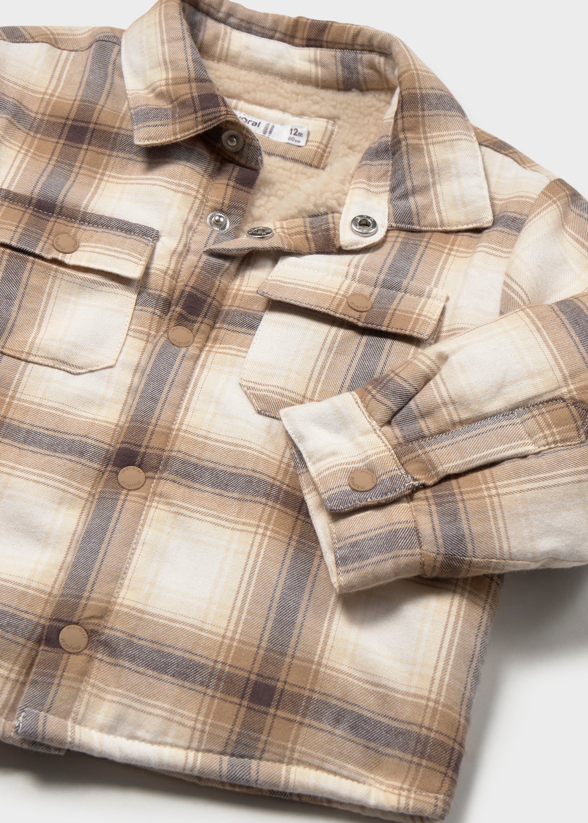 Baby Plaid Overshirt