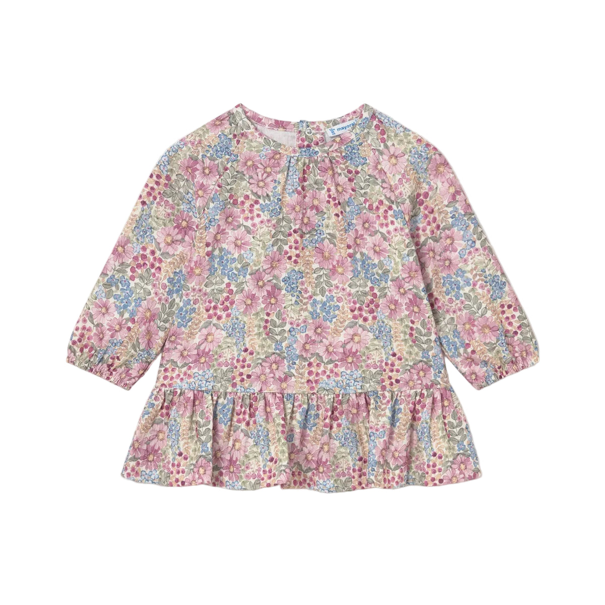 Baby Printed Crinkle Cotton Dress