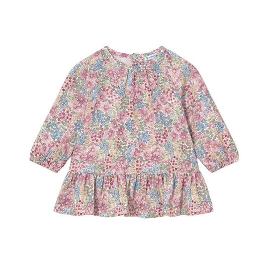 Baby Printed Crinkle Cotton Dress