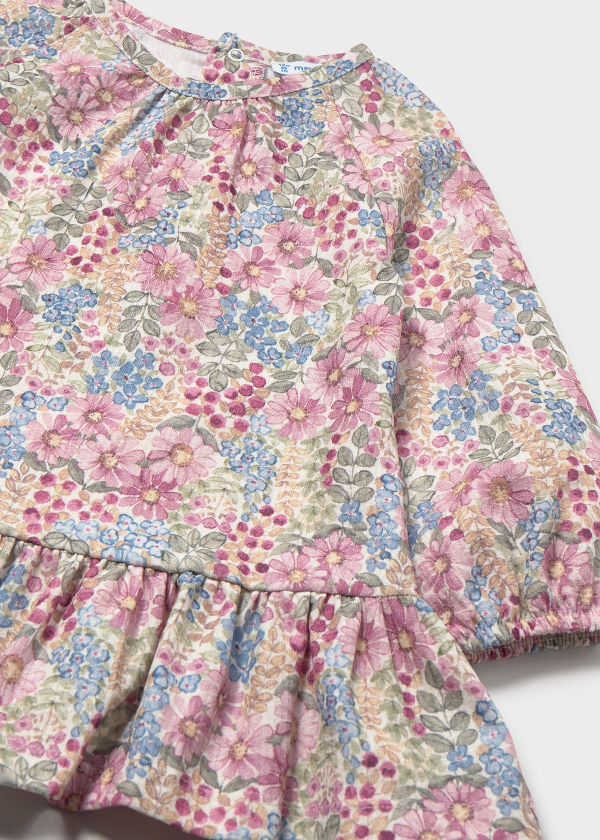 Baby Printed Crinkle Cotton Dress