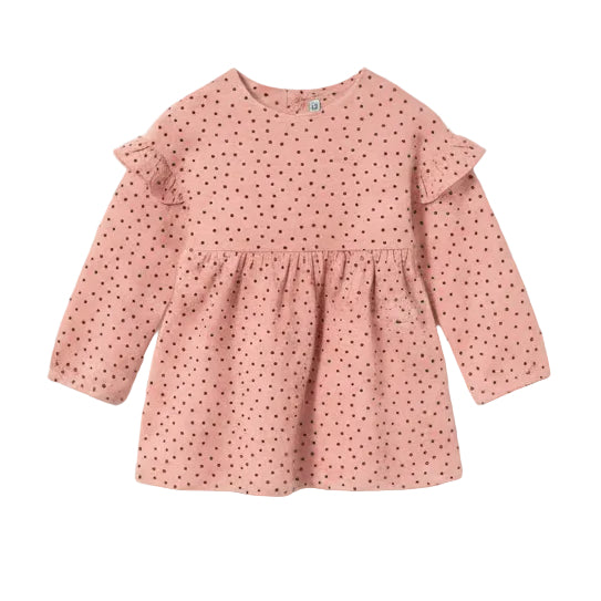 Petisui Pink Polka Dot Dress