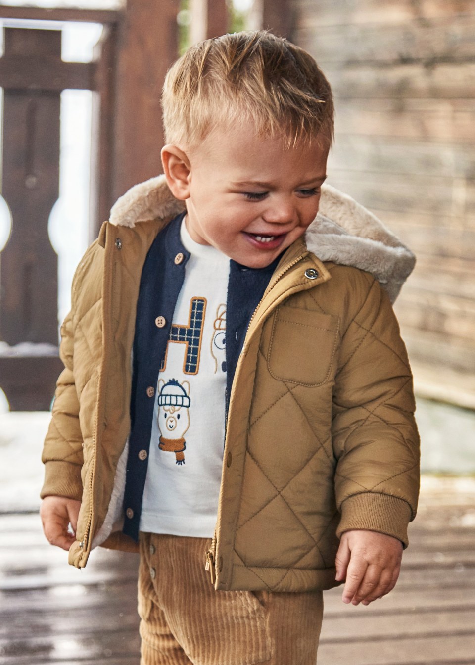 Padded baby coat hotsell
