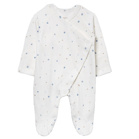 Cloud Cross Body Snap Footed Sleeper