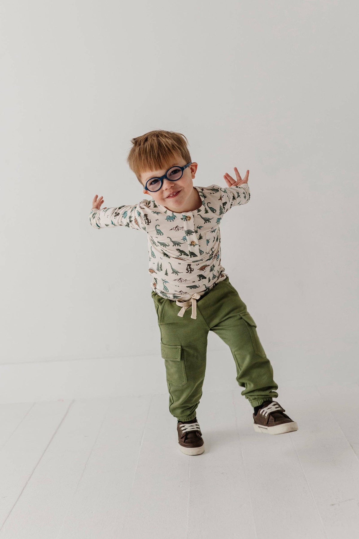 Deep Olive Bamboo Cargo Pants