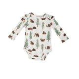 Brown Bears Bodysuit: Brown